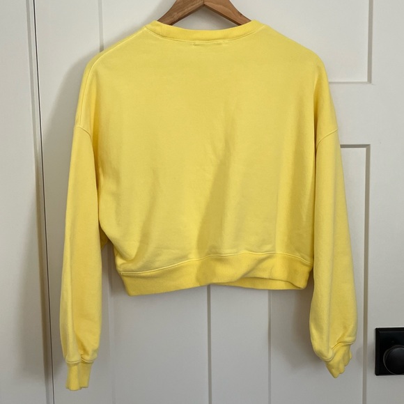 AGOLDE Balloon Sleeve Cropped Sweatshirt - Picture 4 of 6